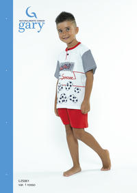 BOY'S PAJAMA M/M L25061 Tellini S.r.l. Wholesale Clothing